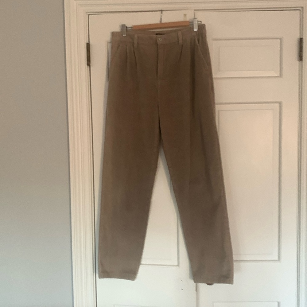 J Peterman Tapered Corduroy Pants /Sz 10